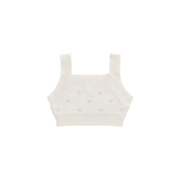 Celine Top - Whisper White Little Love Childrens Top from Jamie Kay USA