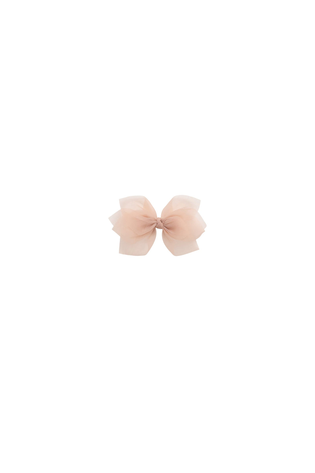 Fairy Bow - Shell Pink Childrens Bow from Jamie Kay USA