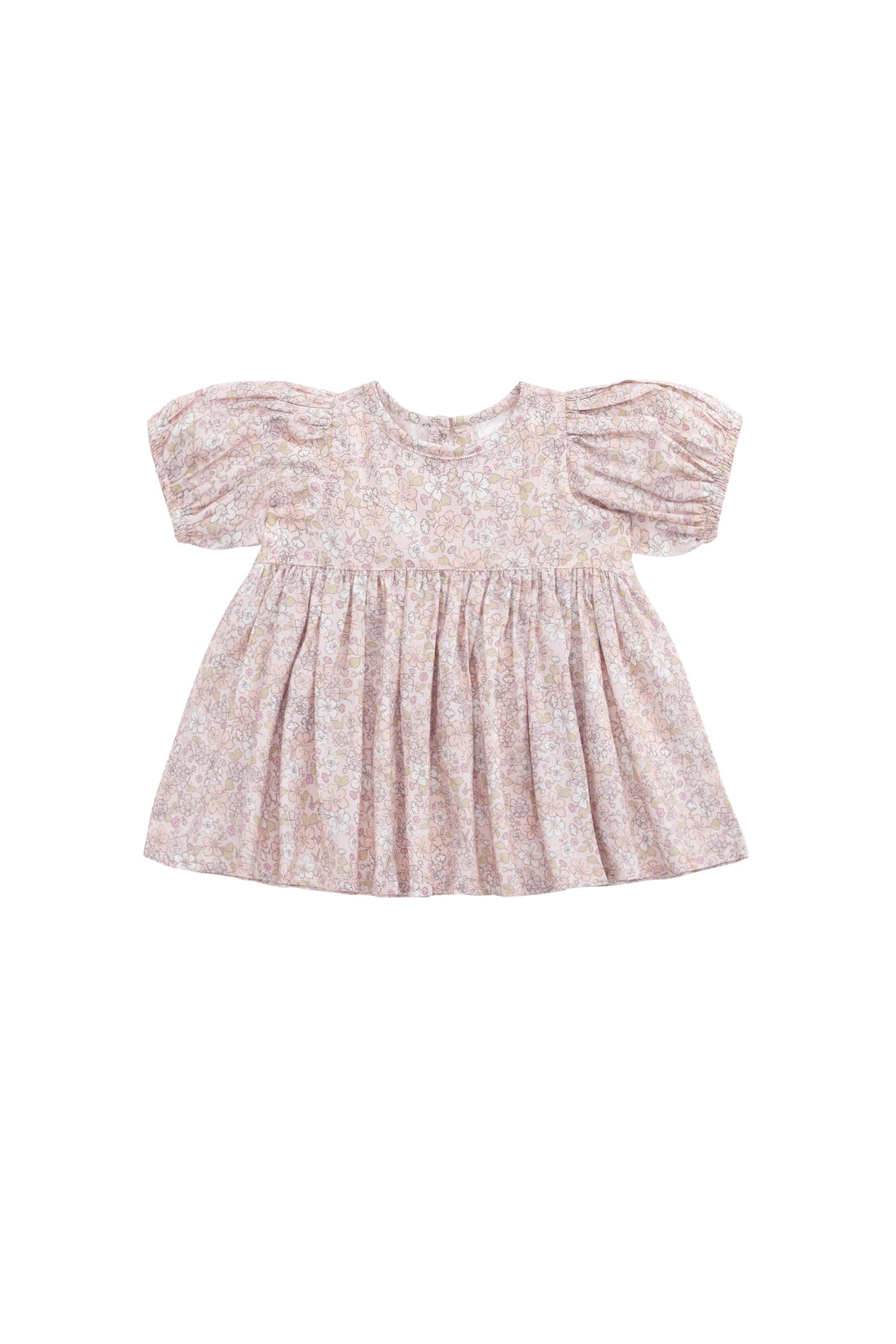 Organic Cotton Elodie Top - Chloe Mauve Childrens Top from Jamie Kay USA