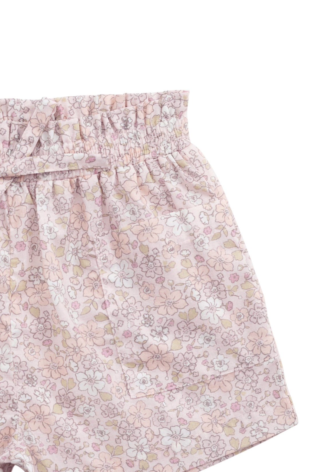 Organic Cotton Emelia Short - Chloe Mauve Childrens Short from Jamie Kay USA