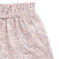 Organic Cotton Emelia Short - Chloe Mauve Childrens Short from Jamie Kay USA