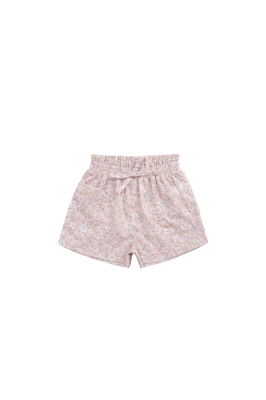 Organic Cotton Emelia Short - Chloe Mauve Childrens Short from Jamie Kay USA