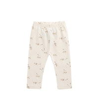 Organic Cotton Everyday Legging - Kitten and His Kites Childrens Legging from Jamie Kay USA