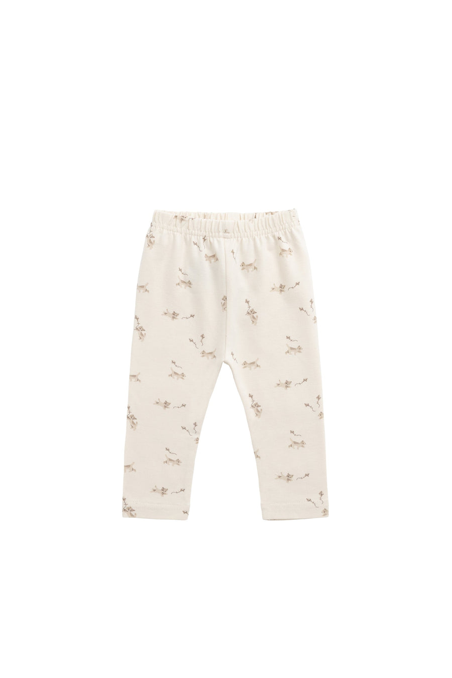 Organic Cotton Everyday Legging - Kitten and His Kites Childrens Legging from Jamie Kay USA