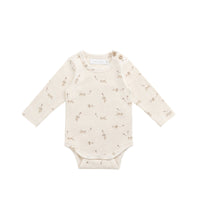 Organic Cotton Fernley Bodysuit - Kitten and His Kites Childrens Bodysuit from Jamie Kay USA