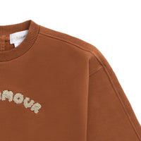 Organic Cotton Georgie Sweatshirt - Mon Petite Amour Ginger Childrens Top from Jamie Kay USA