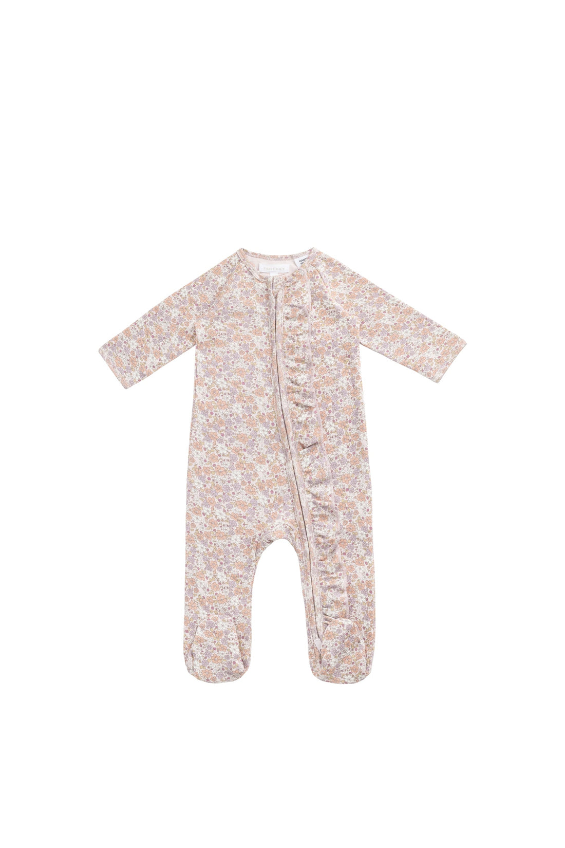 Organic Cotton Melanie Onepiece - Chloe Mauve Childrens Onepiece from Jamie Kay USA