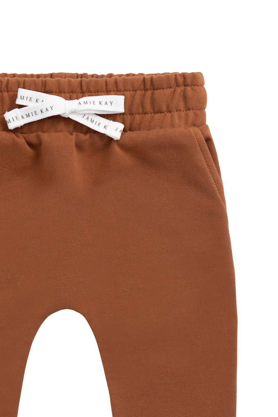 Organic Cotton Morgan Track Pant - Ginger Childrens Pant from Jamie Kay USA