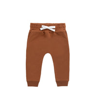 Organic Cotton Morgan Track Pant - Ginger Childrens Pant from Jamie Kay USA