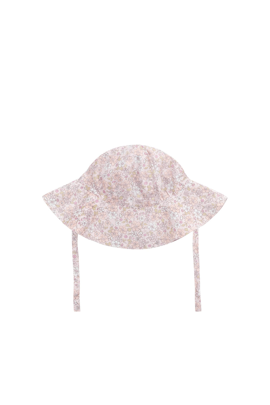 Organic Cotton Noelle Hat - Chloe Mauve Childrens Hat from Jamie Kay USA