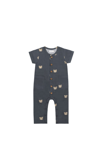 Organic Cotton OG Ryan Onepiece - Bobbie Bears Shadow Childrens Onepiece from Jamie Kay USA