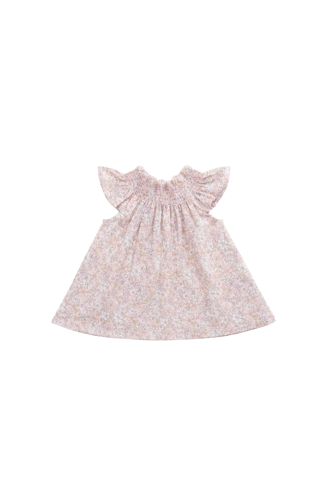 Organic Cotton Tamara Top - Chloe Mauve Childrens Top from Jamie Kay USA