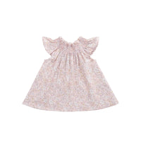 Organic Cotton Tamara Top - Chloe Mauve Childrens Top from Jamie Kay USA