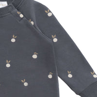 Organic Cotton Tao Sweatshirt Onepiece - Bobby Berries Shadow Childrens Onepiece from Jamie Kay USA