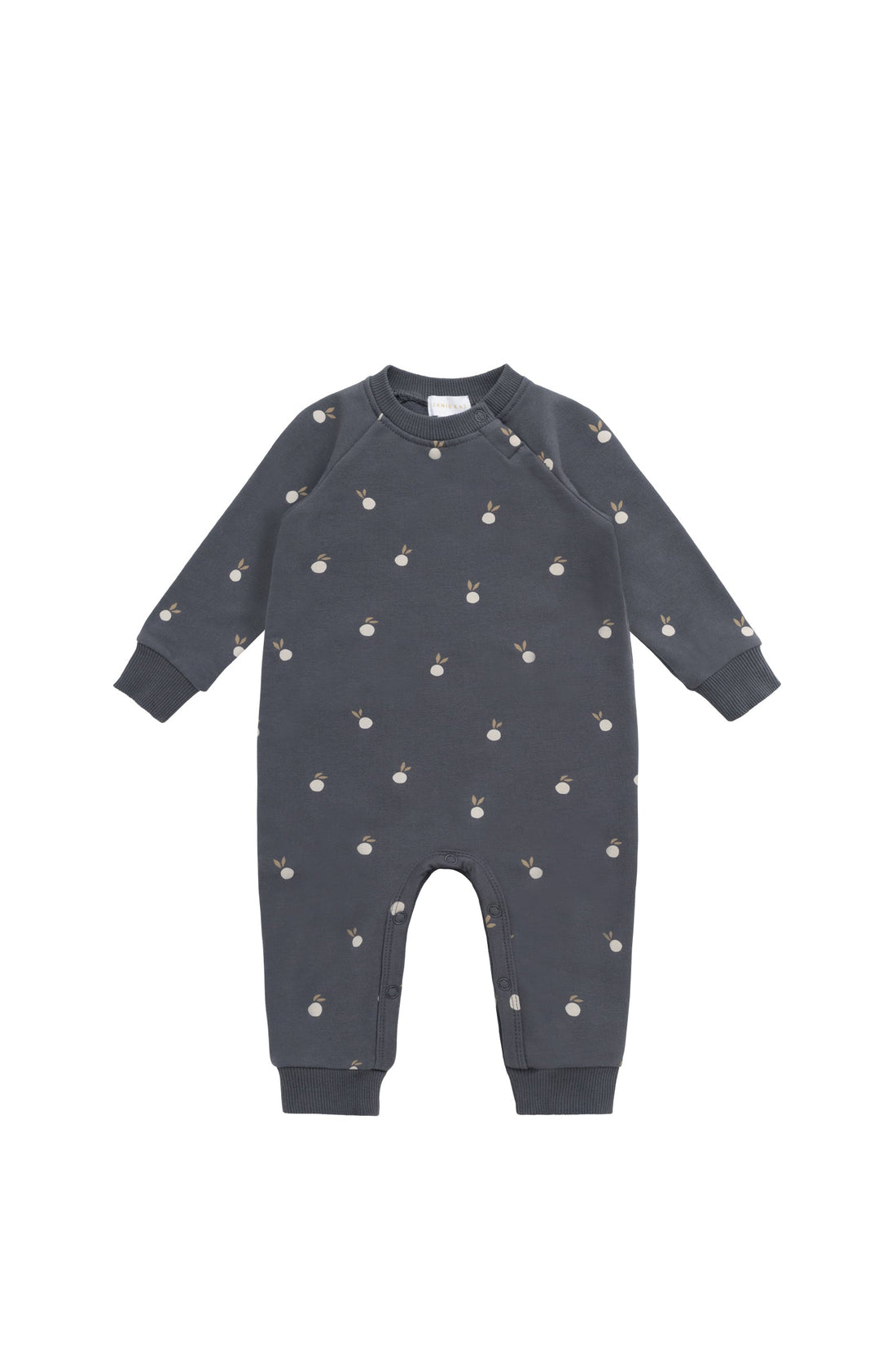 Organic Cotton Tao Sweatshirt Onepiece - Bobby Berries Shadow Childrens Onepiece from Jamie Kay USA