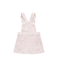 Overall Dress - Carissa Mauve Large Childrens Overall from Jamie Kay USA