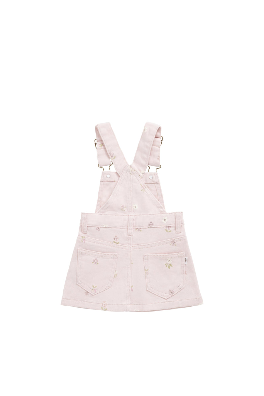 Overall Dress - Carissa Mauve Large Childrens Overall from Jamie Kay USA