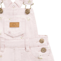 Overall Dress - Carissa Mauve Large Childrens Overall from Jamie Kay USA