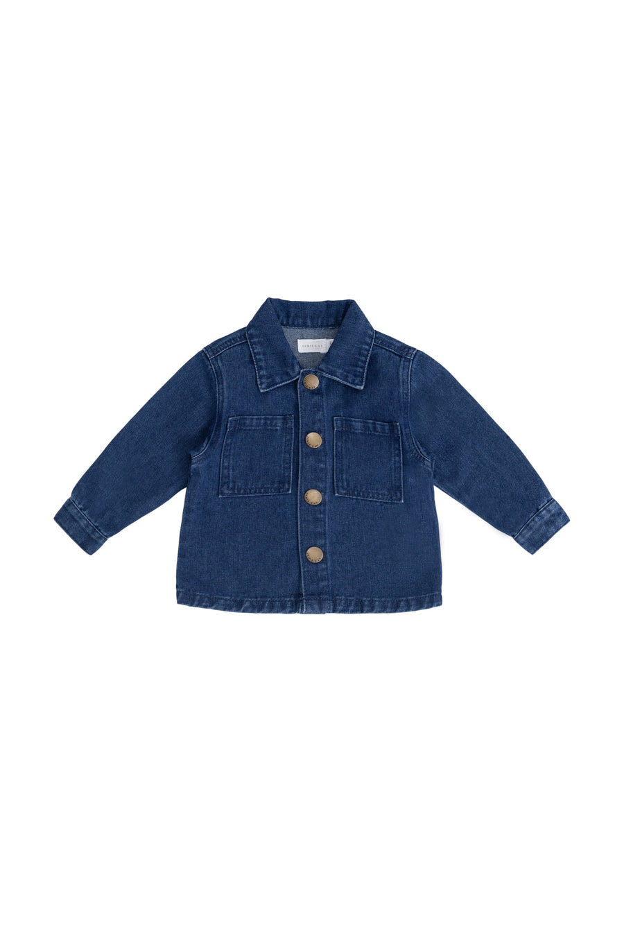 Romeo Twill Jacket - Mid Wash Denim Childrens Jacket from Jamie Kay USA