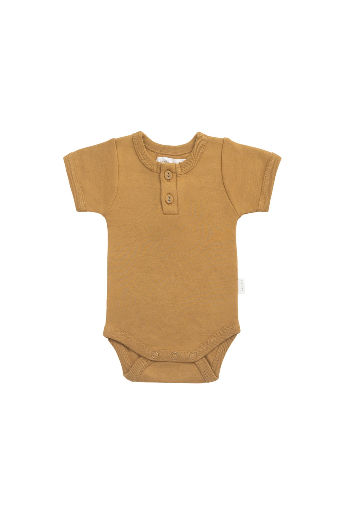 Organic Cotton Benny Tee Bodysuit - Golden