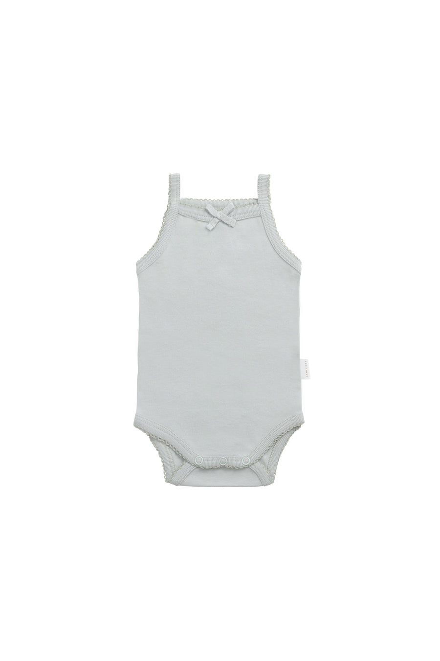 Organic Cotton Bridget Singlet Bodysuit - Mineral Childrens Bodysuit from Jamie Kay USA