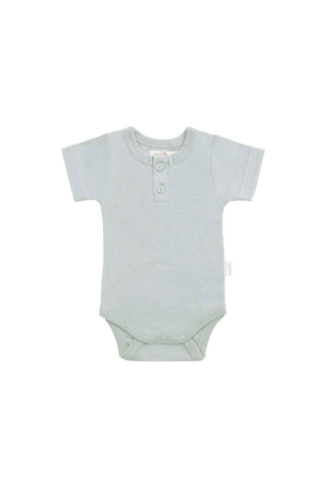 Organic Cotton Darcy Tee Bodysuit - Mineral Childrens Bodysuit from Jamie Kay USA