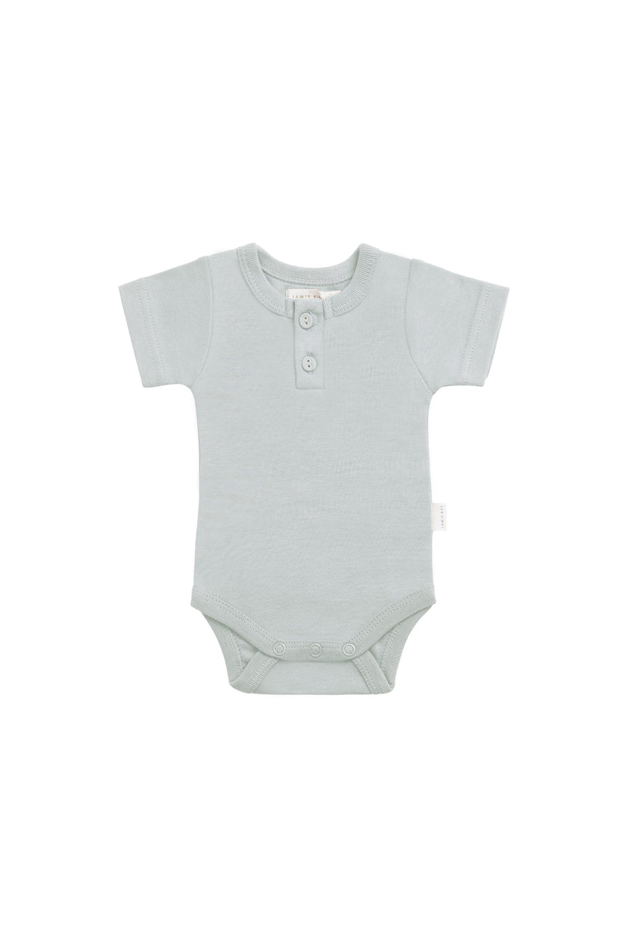 Organic Cotton Darcy Tee Bodysuit - Mineral Childrens Bodysuit from Jamie Kay USA