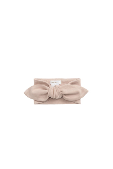 Organic Cotton Headband - Blushing Berry Childrens Headband from Jamie Kay USA