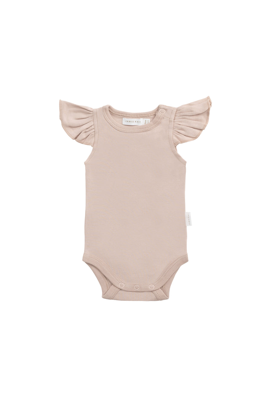 Organic Cotton Maddie Bodysuit - Blushing Berry