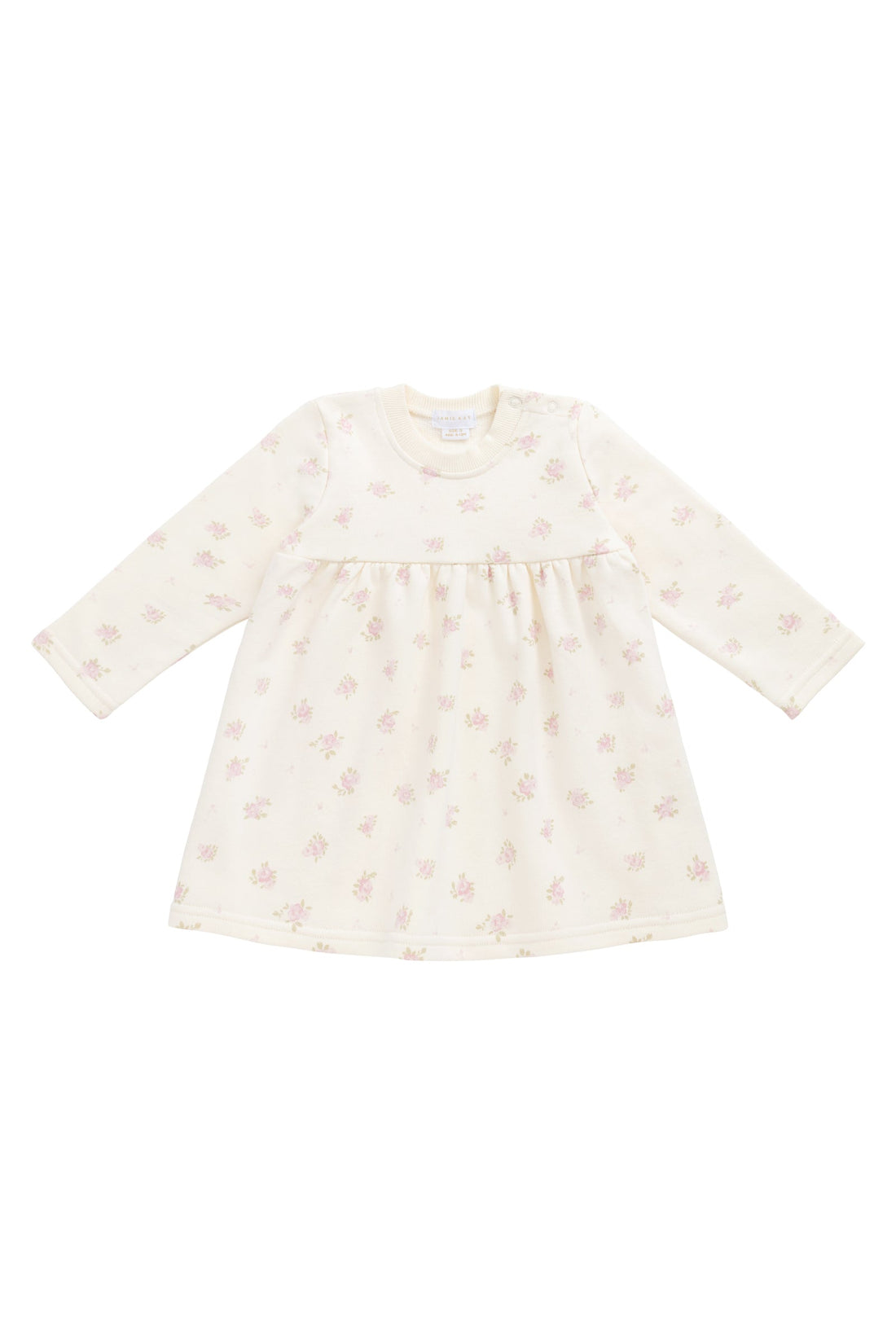 Organic Cotton Charlotte Dress - Simone Egret 3yr | Jamie Kay US Organic Cotton Charlotte Dress - Simone Egret 3yr | Jamie Kay US