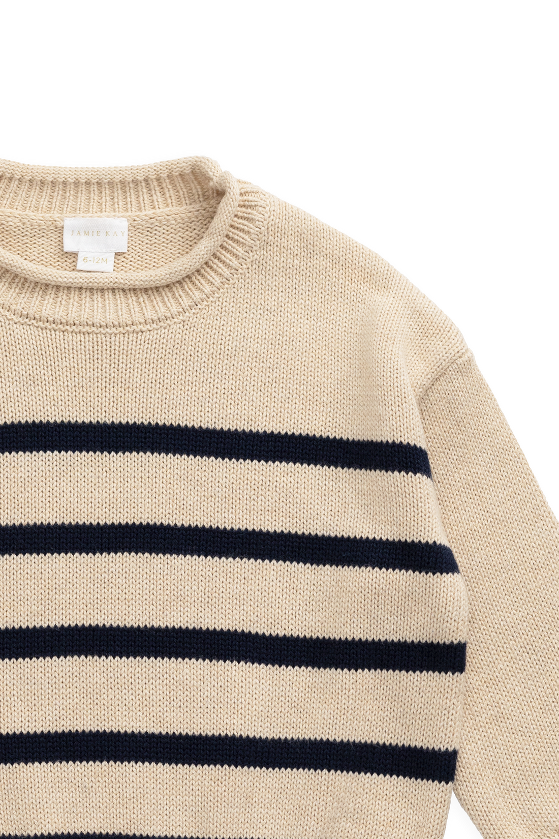 Jackson Knitted Jumper - Jackson Stripe Childrens Jumper from Jamie Kay USA