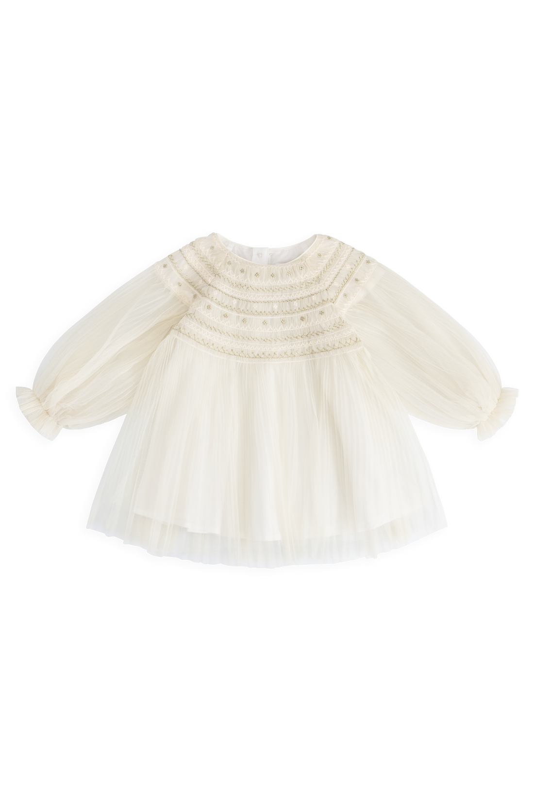 Lydie Tulle Dress - Snow Angel Childrens Dress from Jamie Kay USA