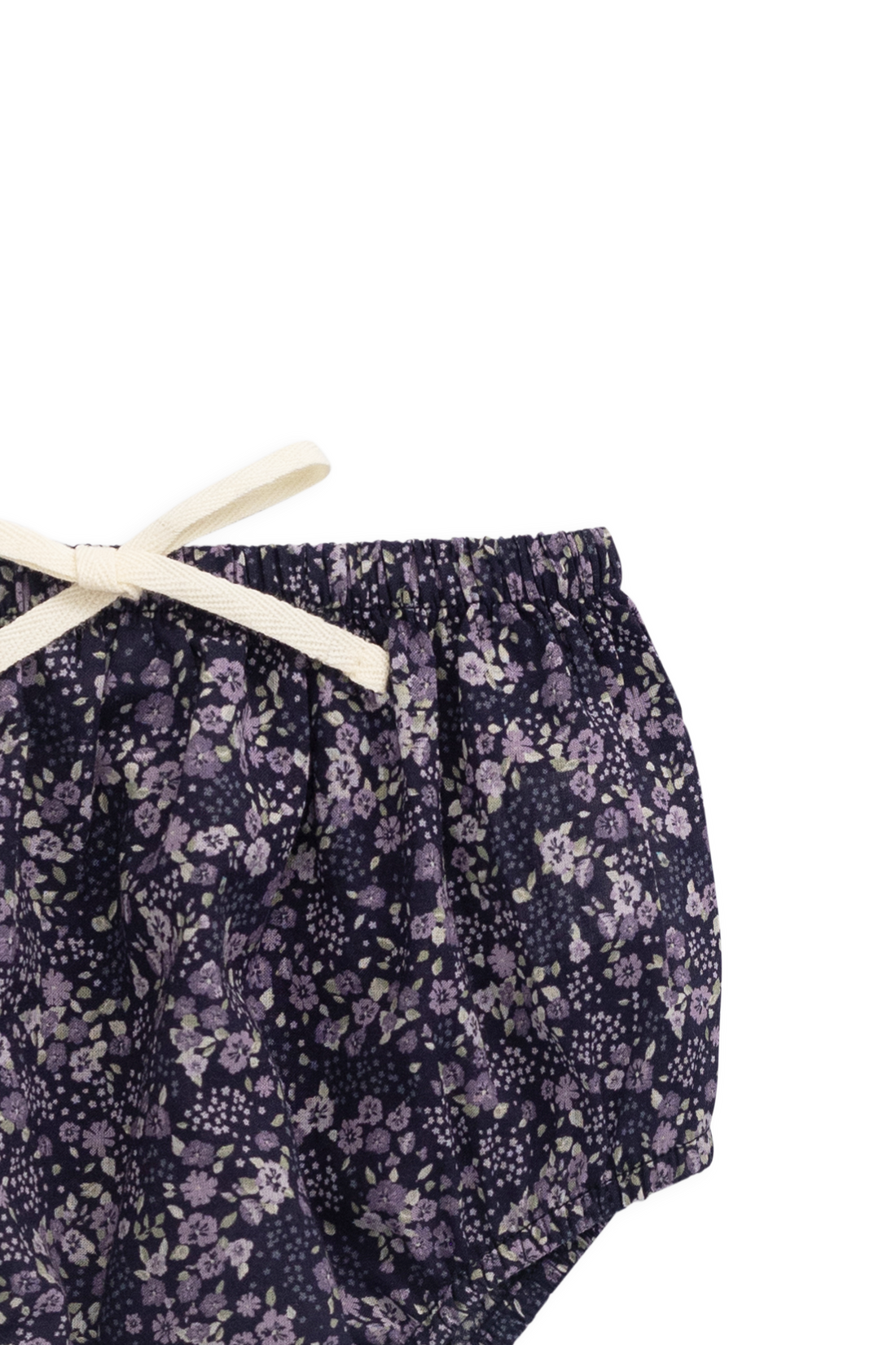 Organic Cotton Classic Bloomer - Violet Floral Childrens Bloomer from Jamie Kay USA