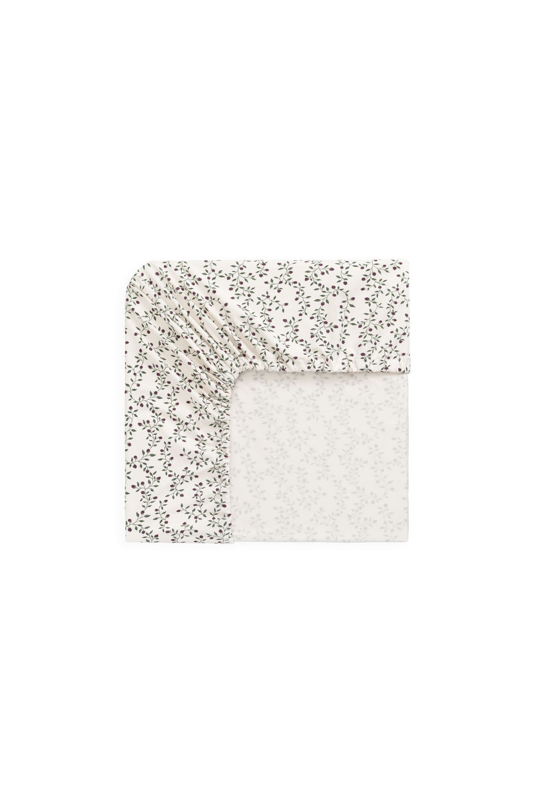 Organic Cotton Cot Sheet - Mulberries Childrens Bedding from Jamie Kay USA