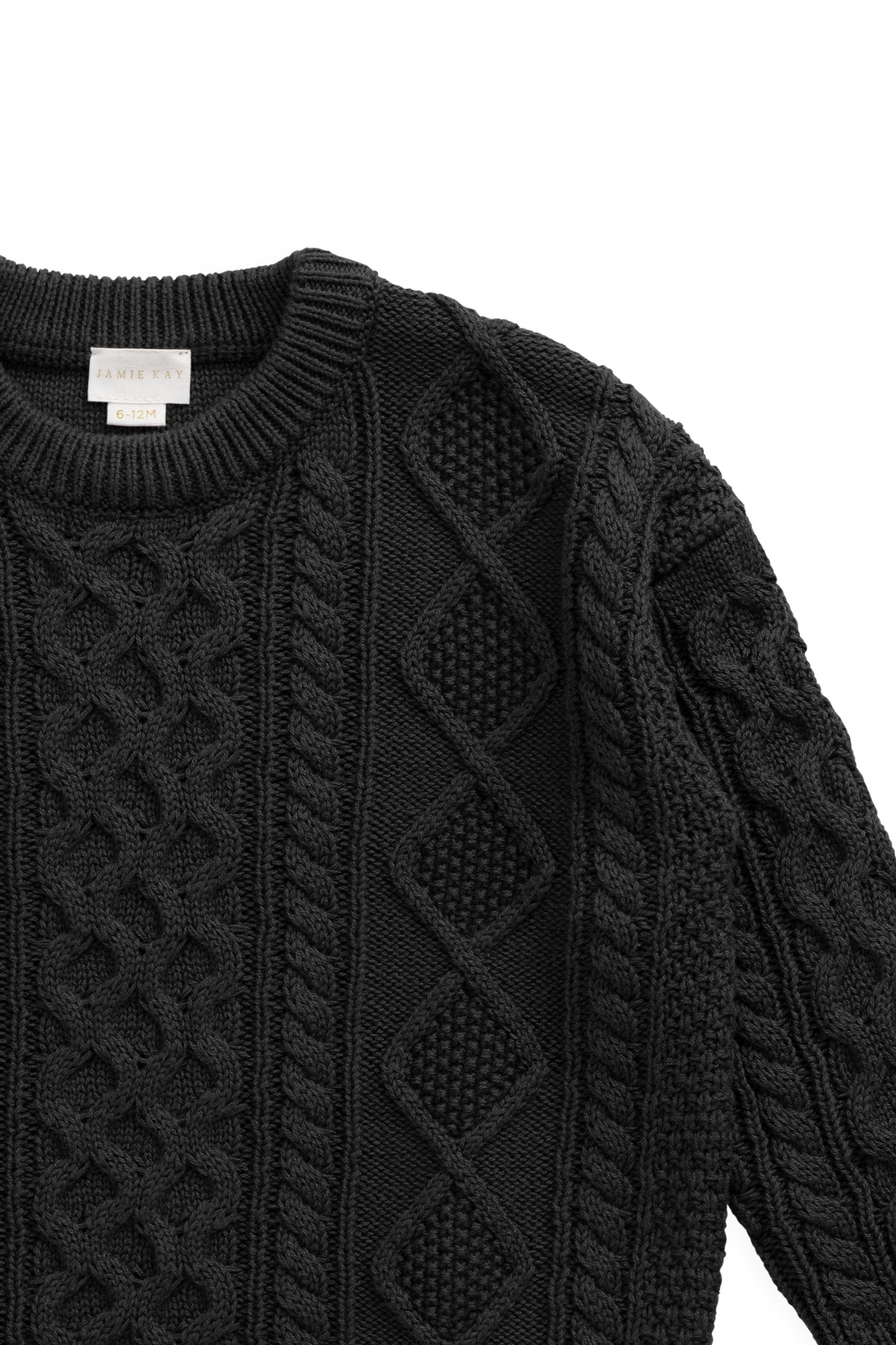 Sawyer Knit Jumper - Umber Childrens Jumper from Jamie Kay USA