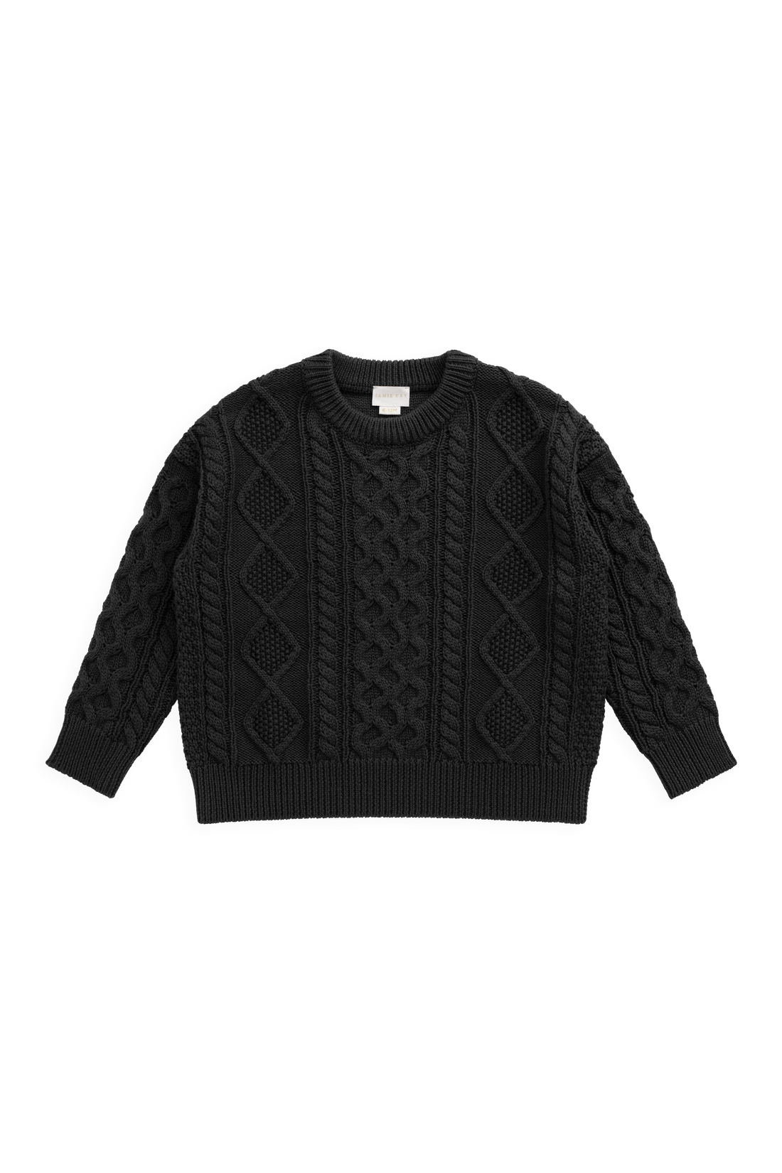 Sawyer Knit Jumper - Umber Childrens Jumper from Jamie Kay USA