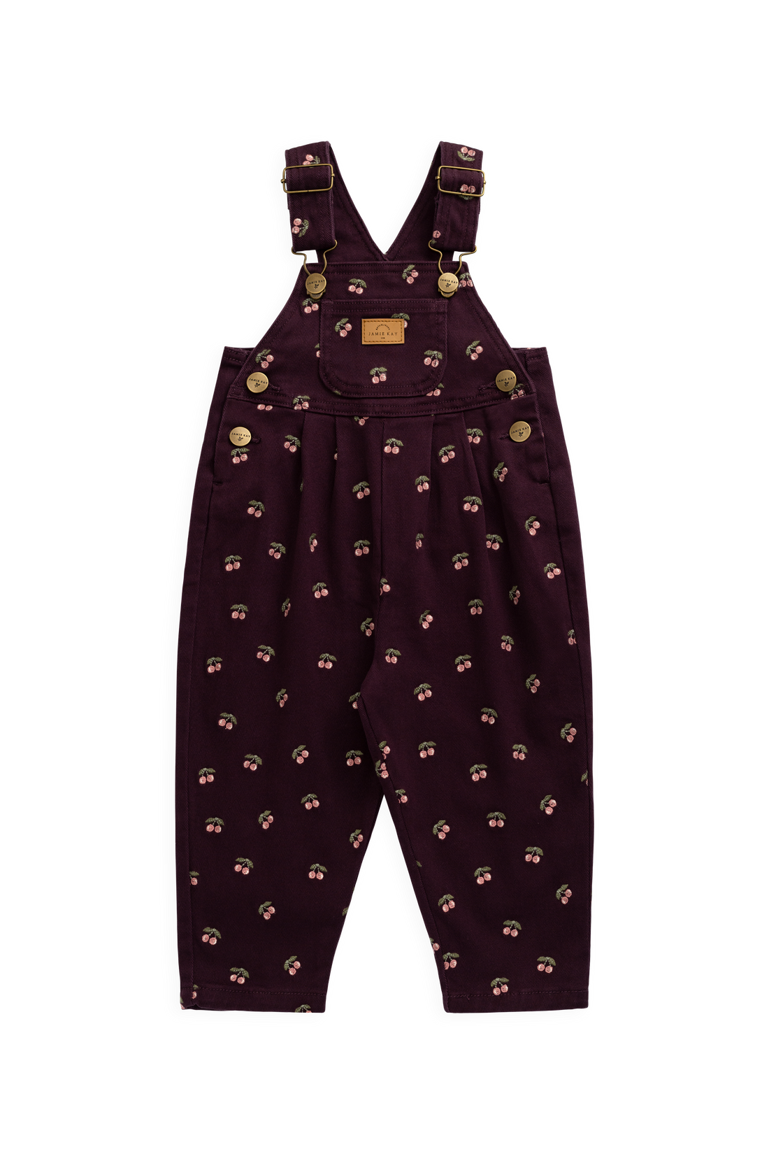 Blair Overall - Cherry Fig Childrens Overall from Jamie Kay USA