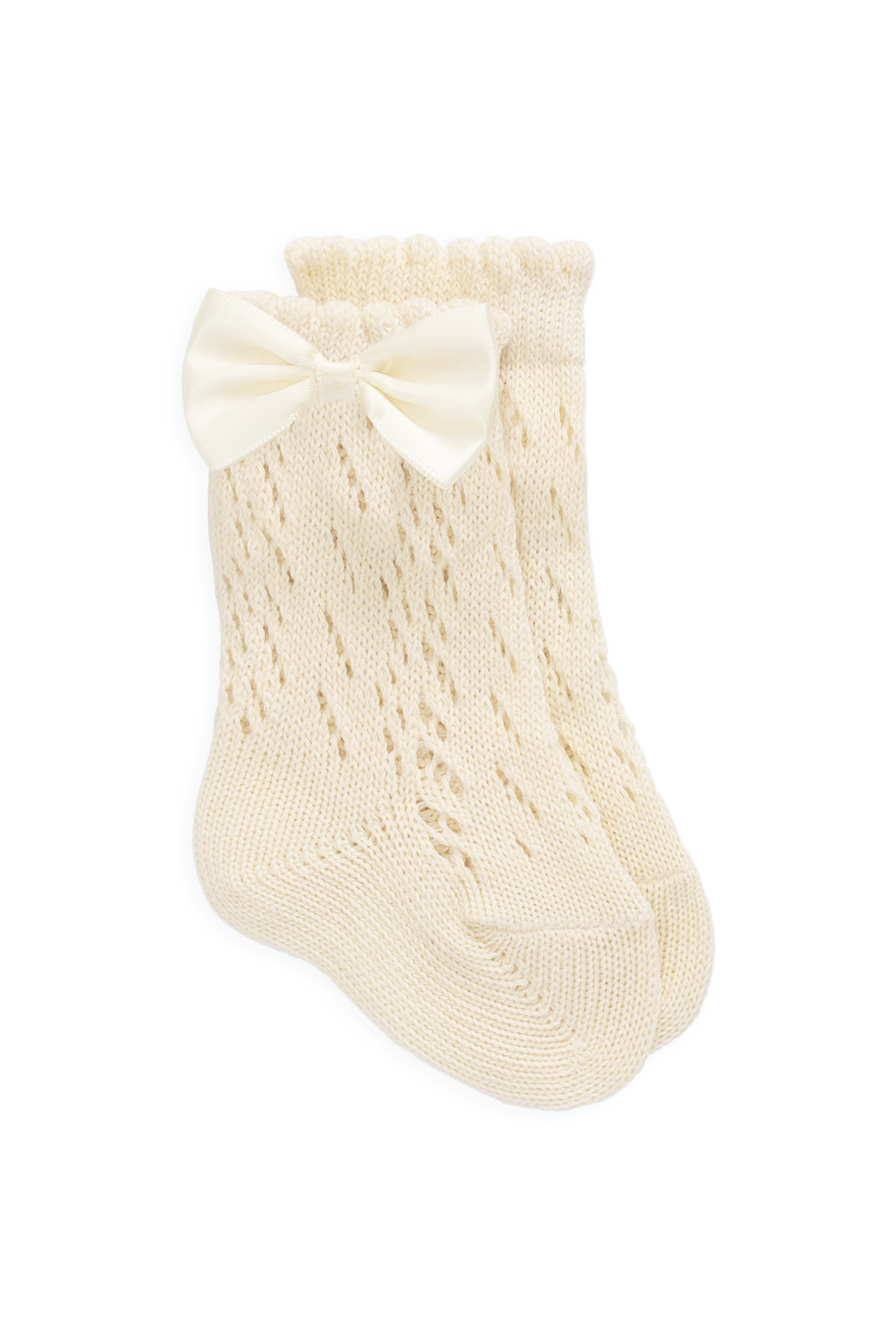 Charlotte Socks - Milk Childrens Socks from Jamie Kay USA