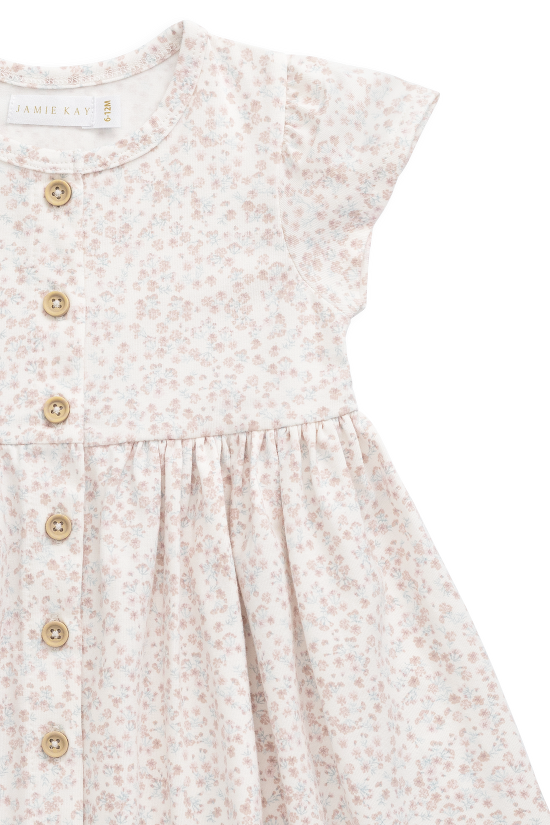 Organic Cotton Dahlia Dress - Posy Milk Childrens Dress from Jamie Kay USA