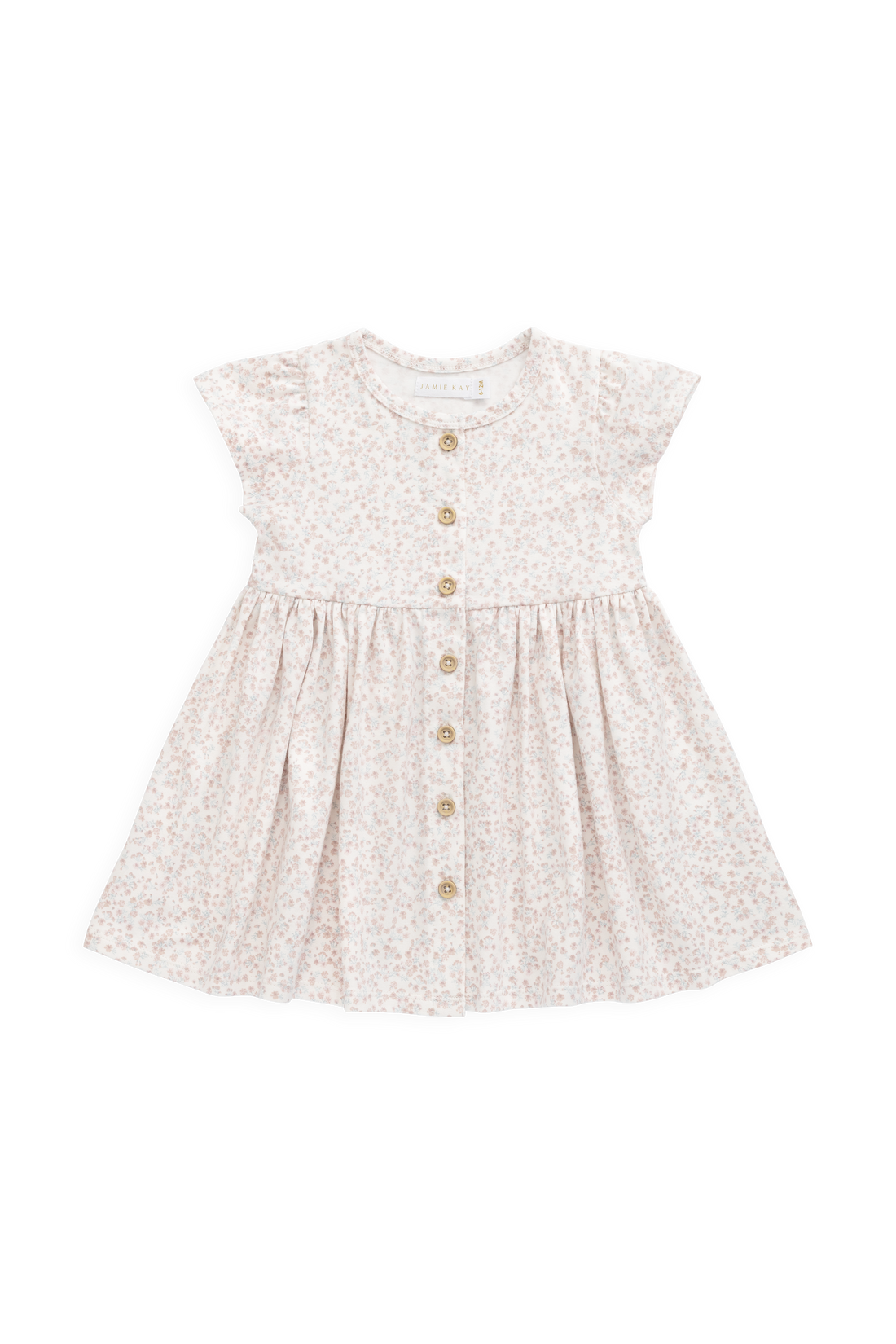 Organic Cotton Dahlia Dress - Posy Milk Childrens Dress from Jamie Kay USA