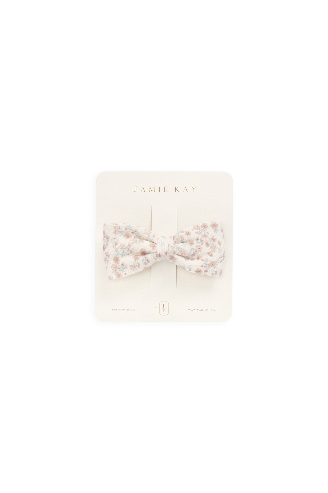Organic Cotton Desiree Bow - Posy Milk Childrens Bow from Jamie Kay USA