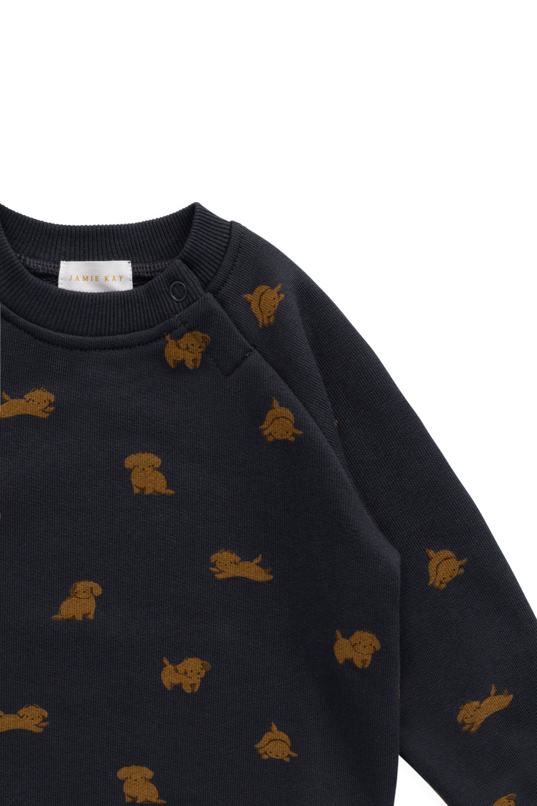 Organic Cotton Flynn Sweatshirt - Playful Milo Captain Childrens Sweatshirting from Jamie Kay USA