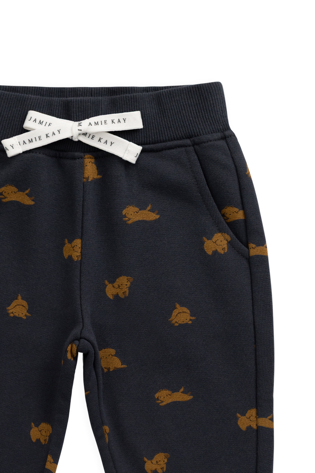 Organic Cotton Nash Track Pant - Playful Milo Captain Childrens Pant from Jamie Kay USA