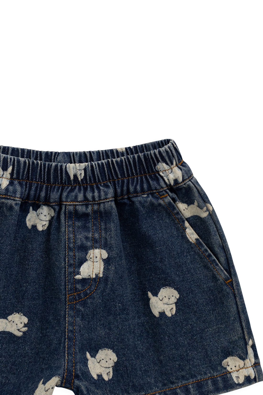 Reid Denim Short - Finnegan Denim Childrens Shorts from Jamie Kay USA