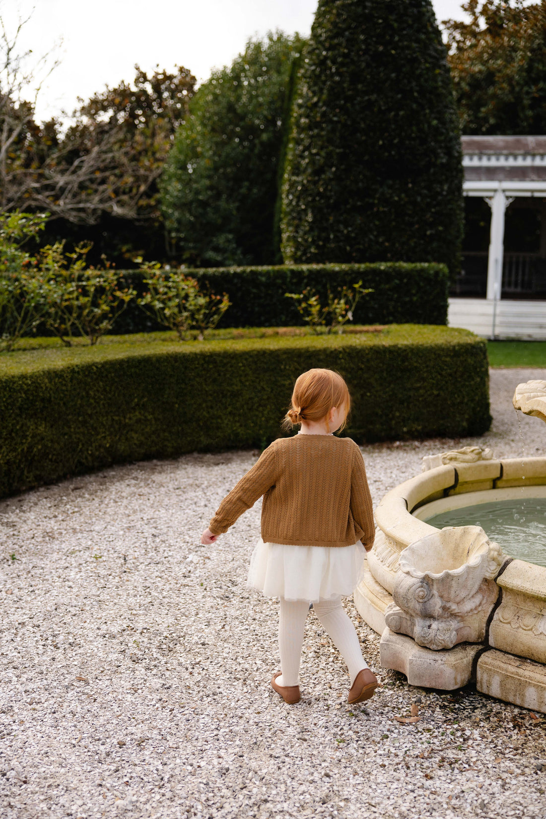 Leonie Skirt - Parchment Childrens Skirt from Jamie Kay USA
