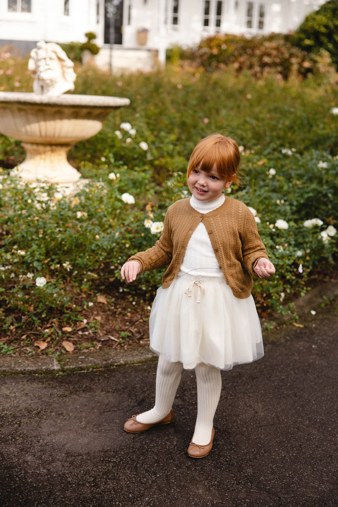Leonie Skirt - Parchment Childrens Skirt from Jamie Kay USA