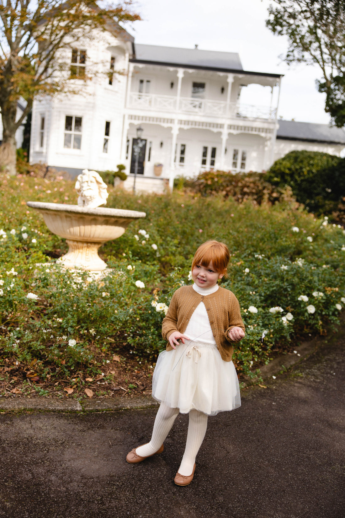 Leonie Skirt - Parchment Childrens Skirt from Jamie Kay USA