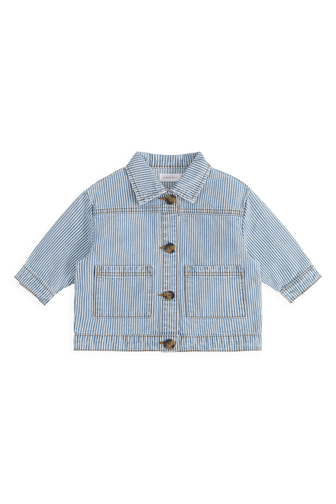 Axel Jacket - Holiday Stripe Childrens Jacket from Jamie Kay USA