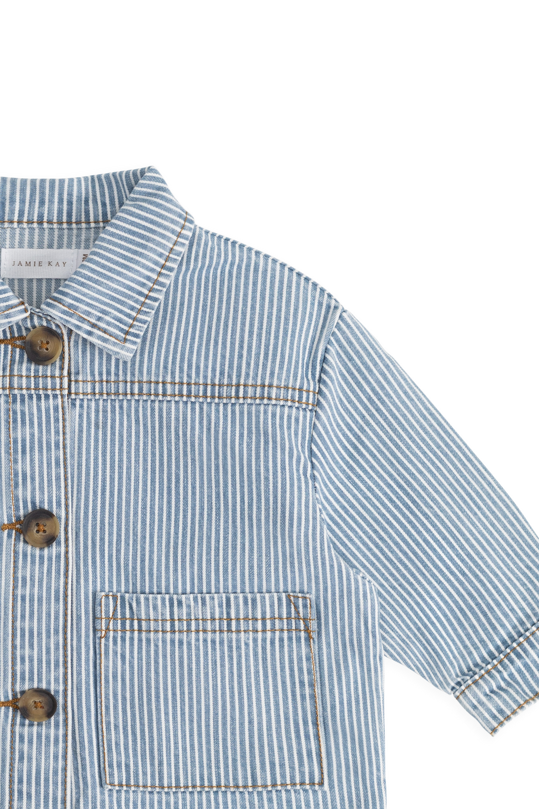 Axel Jacket - Holiday Stripe Childrens Jacket from Jamie Kay USA