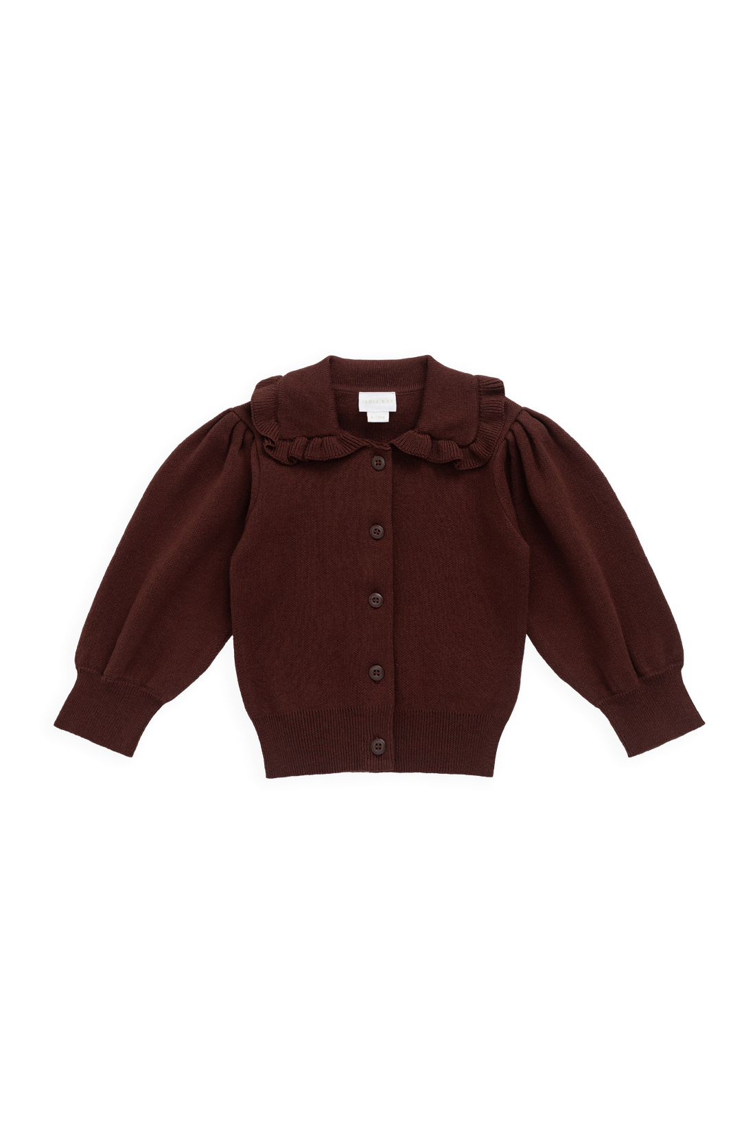 Bonnie Cardigan - Chocolate Chip Childrens Cardigan from Jamie Kay USA